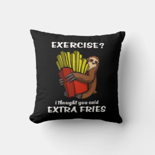 Cojín Decorativo Ejercicio De Slote Pensé Que Dijiste Frías Extra