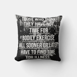 Cojín Decorativo Ejercicio - Motivación de entrenamiento