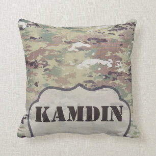 Cojín Decorativo Ejército personalizado OCP Camo Camoflau uniforme