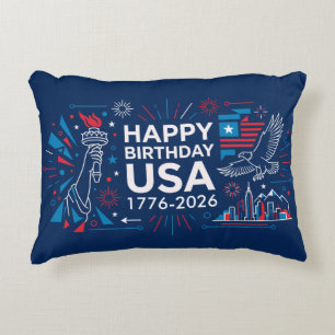 Cojín Decorativo El 250 aniversario de Estados Unidos