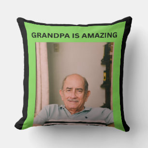 COJÍN DECORATIVO EL ABUELO ES INCREÍBLE