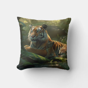 Cojín Decorativo El afecto materno del tigre