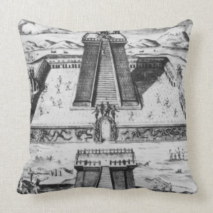 Cojín Decorativo El alcalde de Templo en Tenochtitlan