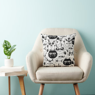Cojín Decorativo El amante de gatos definitivo - mascota Gato acoge