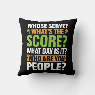 Cojín Decorativo El amante del pickleball de The Score