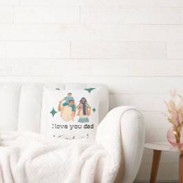 Cojín Decorativo El amor cotidiano del padre