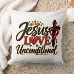 Cojín Decorativo El amor de Jesús es incondicional