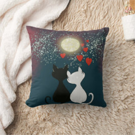 Cojín Decorativo El amor de los gatos