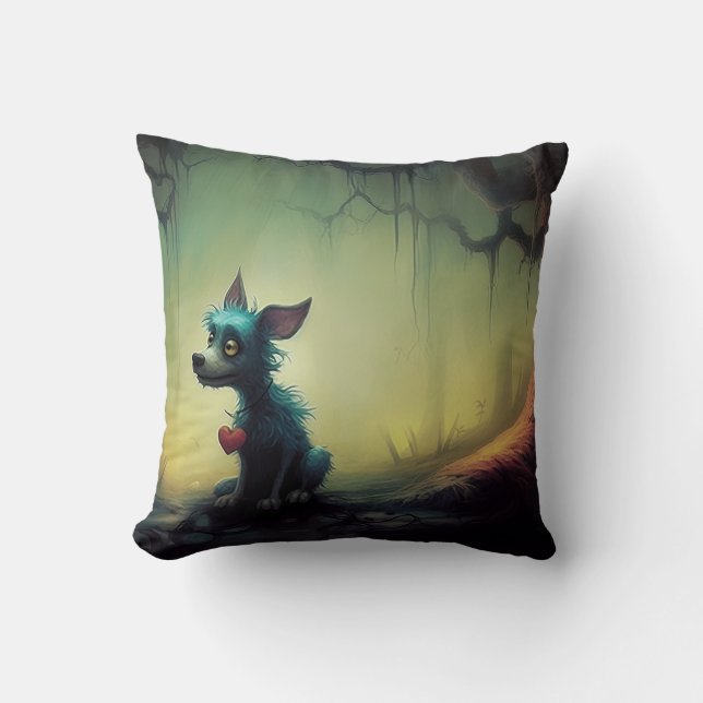 Cojín Decorativo El amor de un perro (Anverso)