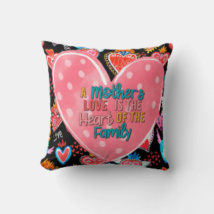Cojín Decorativo El amor de una madre es el corazón de la familia