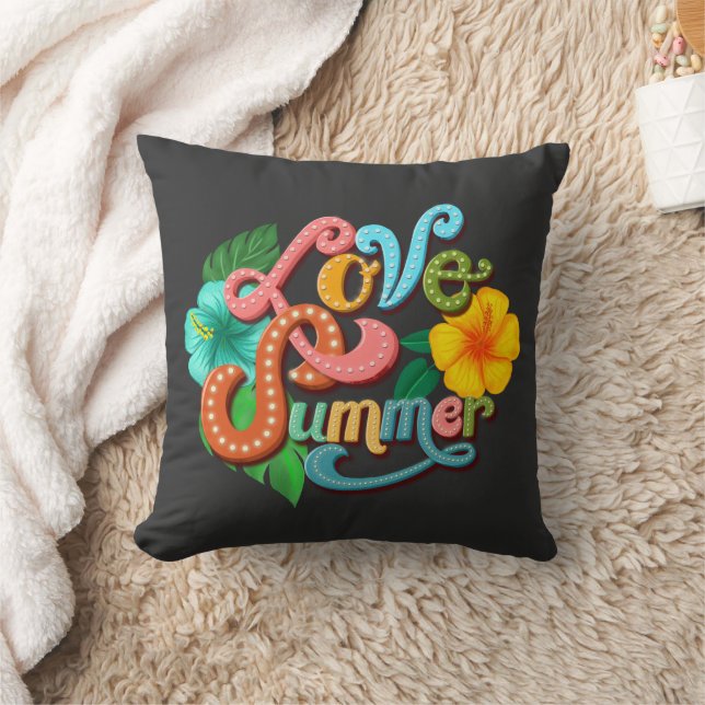 Cojín Decorativo El amor de verano en el aire (Manta)