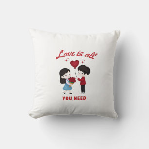 Cojín Decorativo El Amor Es Todo Lo Que Necesitas