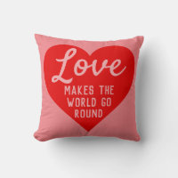 El amor hace que el mensaje de World Go Round