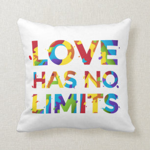 Cojín Decorativo El amor no tiene límites