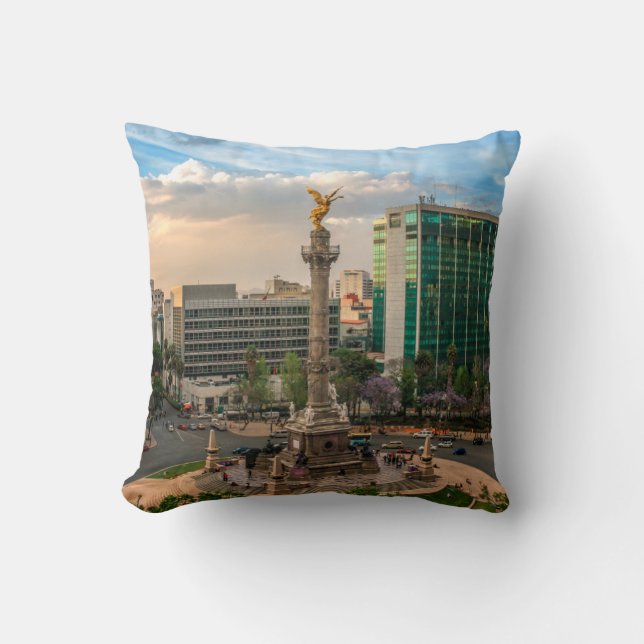 Cojín Decorativo El Angel De Independencia (Anverso)