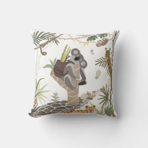 Cojín Decorativo "El animal tropical koala"