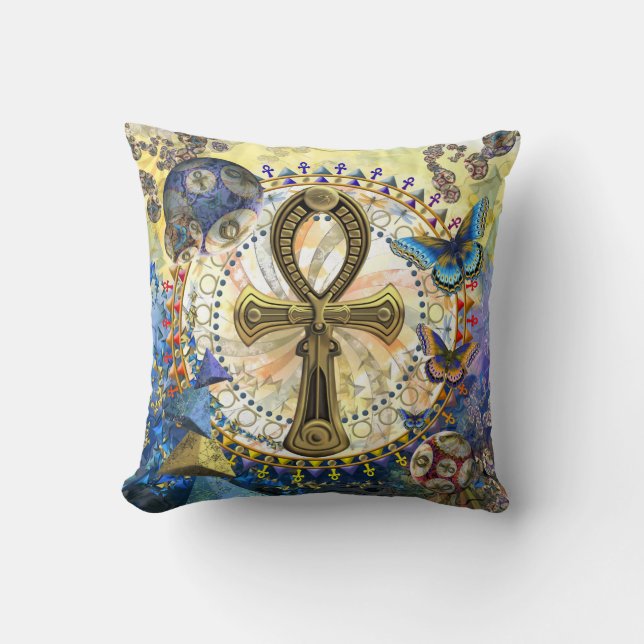 Cojín Decorativo El Ankh (Anverso)