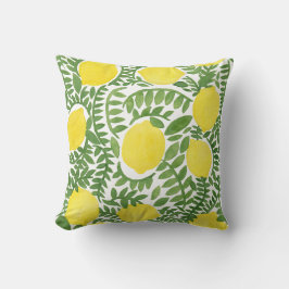 Cojín Decorativo El Árbol De Limón Fresco