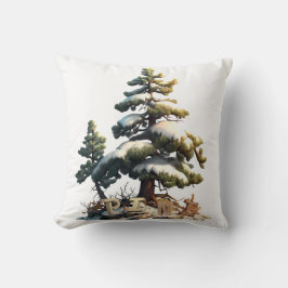 Cojín Decorativo El árbol de pino 