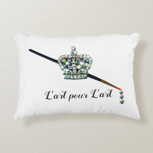 Cojín Decorativo "¡El arte por el bien del arte!" Pillow de acento