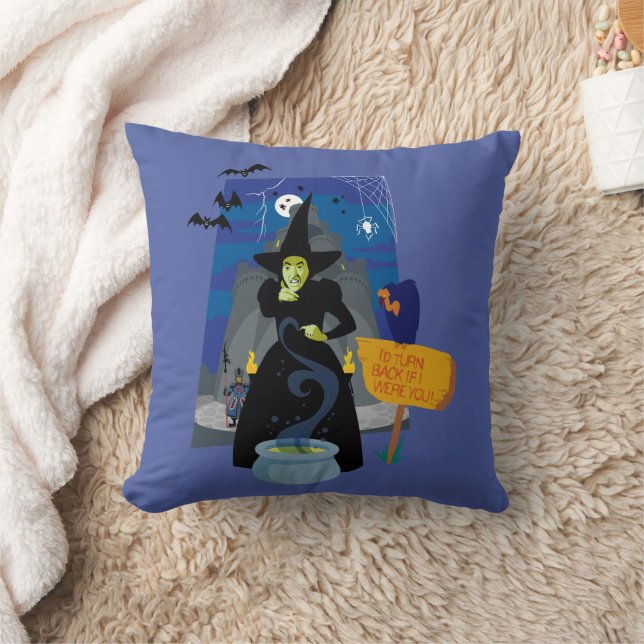 Cojín Decorativo El Asistente De Oz™ | La Bruja Malvada (Manta)