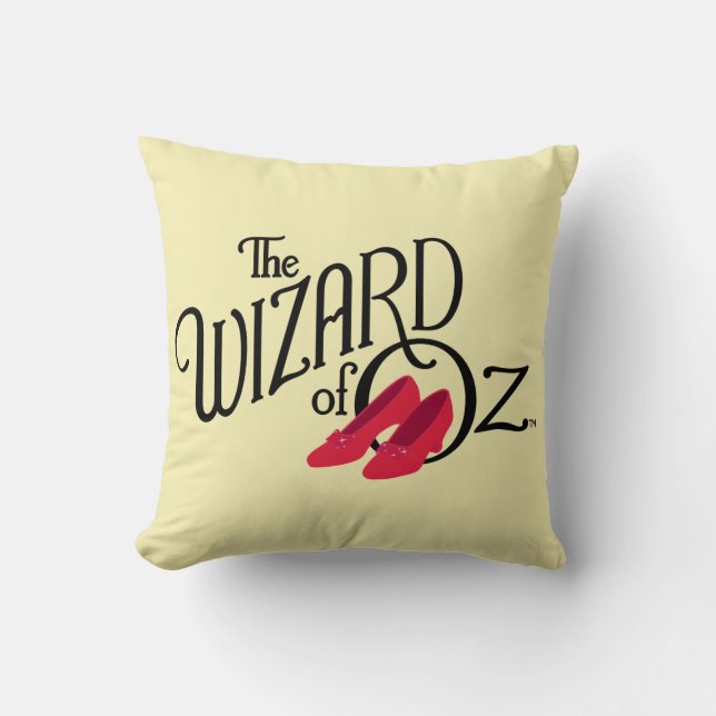 Cojín Decorativo El Asistente Del Logotipo Oz™ (Anverso)