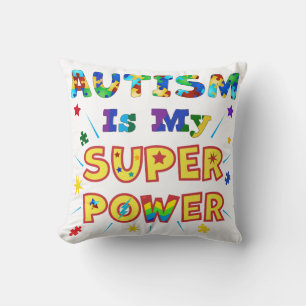 Cojín Decorativo El autismo es mi superpoder