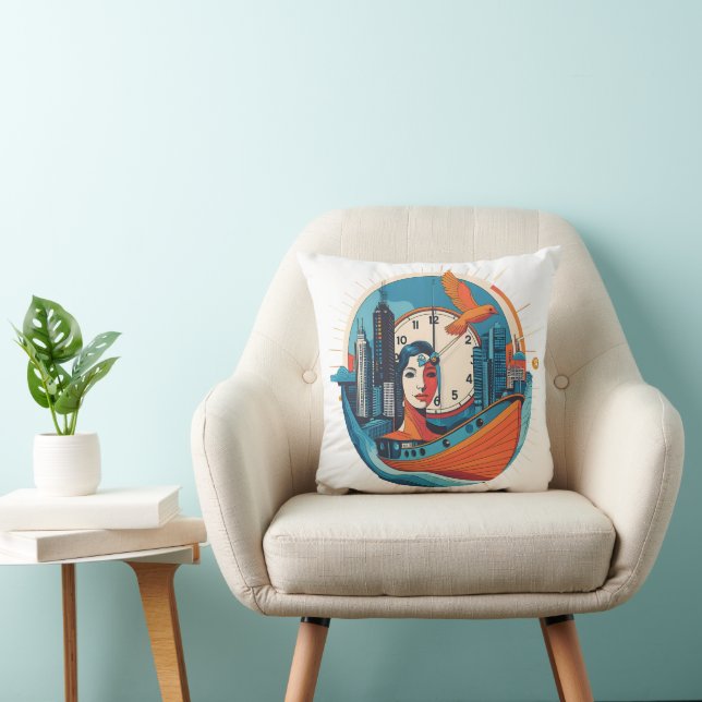 Cojín Decorativo el barco de la vida (Silla)