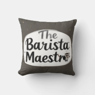 Cojín Decorativo El Barista Maestro