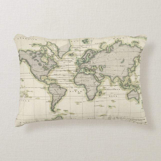 Cojín Decorativo El barómetro medio (Anverso)