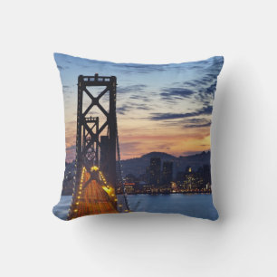 Cojín Decorativo El Bay Bridge desde Treasure Island