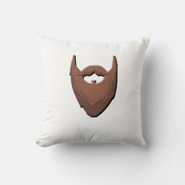Cojín Decorativo ¡El Bearding es una manera de vida! (Anverso)