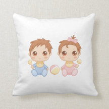 Cojines Gemelo Chicas Zazzle Es