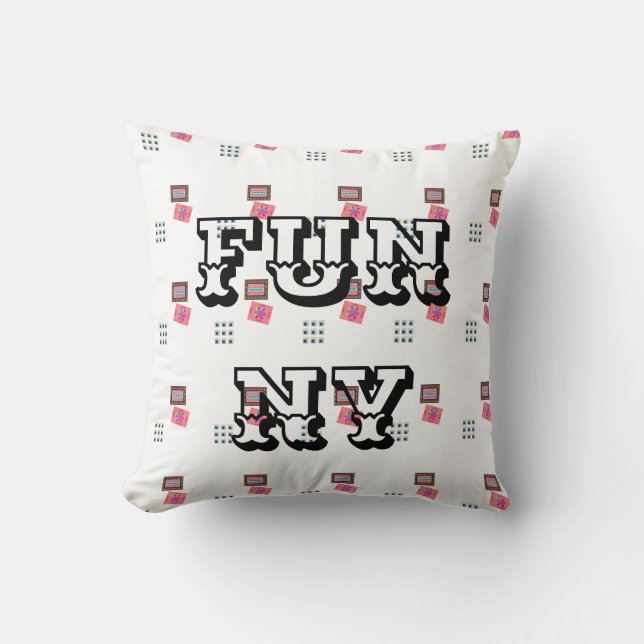 COJÍN DECORATIVO EL BEBÉ NEGRO DE FUNNY KID (Anverso)