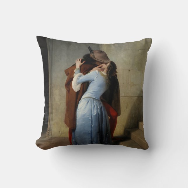 Cojín Decorativo El beso (de Francesco Hayez) (Anverso)