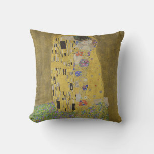 Cojín Decorativo El Beso de Gustav Klimt