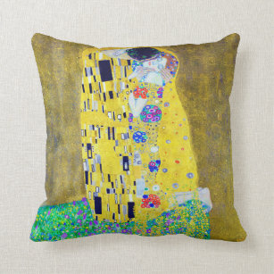 Cojín Decorativo El beso, Gustav Klimt