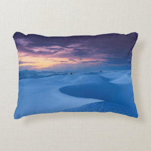 Cojín Decorativo El blanco enarena el monumento nacional 2