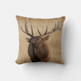 Cojín Decorativo el bombear de los alces y del ojo