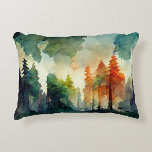 Cojín Decorativo El bosque (naturaleza)