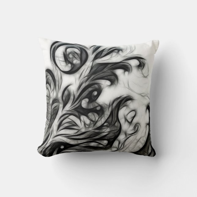 Cojín Decorativo El brillante inverso floral (Anverso)