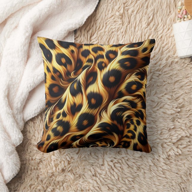 Cojín Decorativo El brillo del leopardo: adoptar la comodidad exóti (Manta)