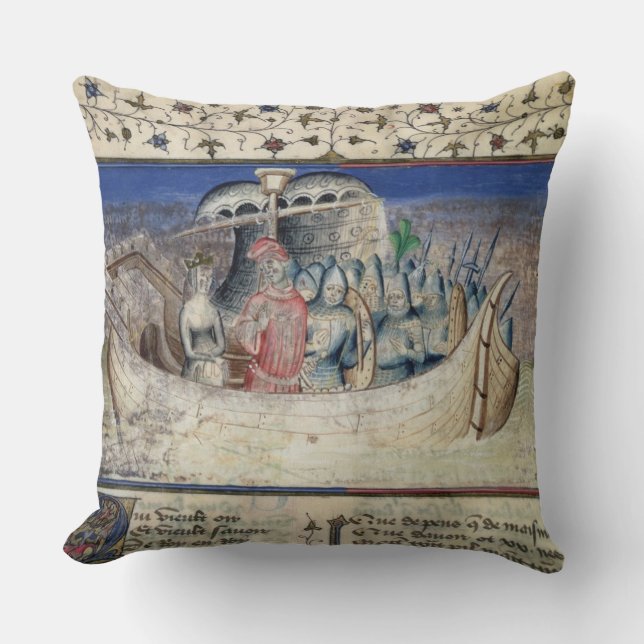 Cojín Decorativo El Brutus el Trojan fija la vela para Gran (Anverso)