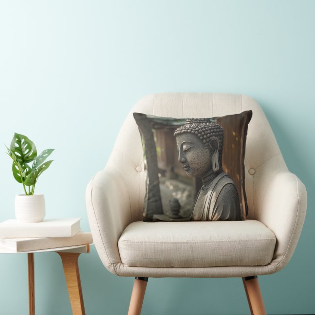 Cojín Decorativo El Buda Tranquilo (Silla)
