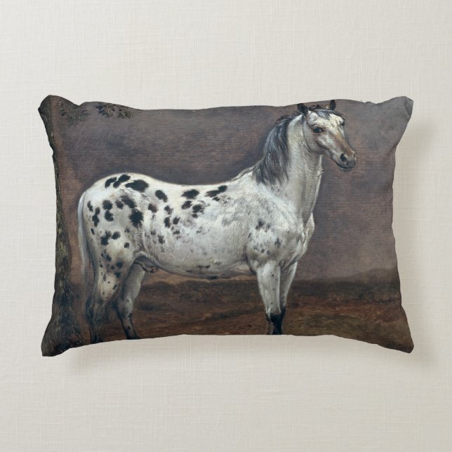 Cojín Decorativo El caballo picazo, 1653 (Anverso)