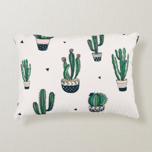 Cojín Decorativo El Cacti Decorativo Suculta El Patrón Sin Margen