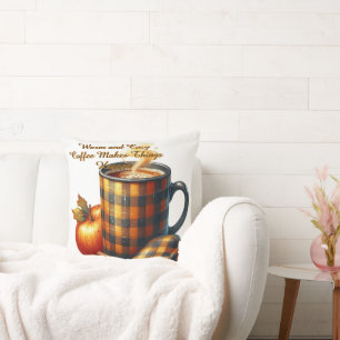 Cojín Decorativo El Café Hace que las Cosas Pasen