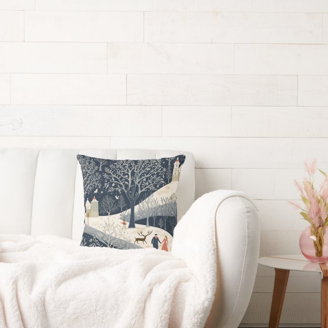 Cojín Decorativo El calor del sol en el invierno (Sofá)