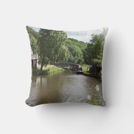 Cojín Decorativo El Canal de Caldon Consall Staffordshire
