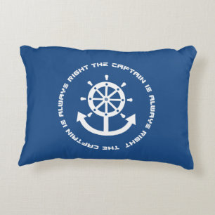 Cojín Decorativo El capitán siempre tiene razón